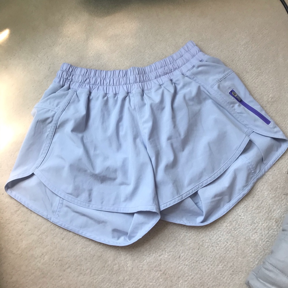 Lululemon Tracker Shorts Light Blue  Sz 8